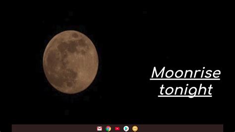 what time is moonrise tonight